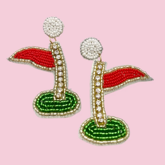 GOLF EARRINGS