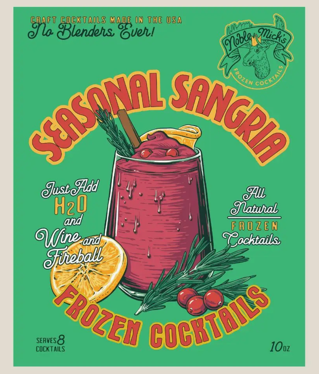 Seasonal Frozen Cocktail Mix