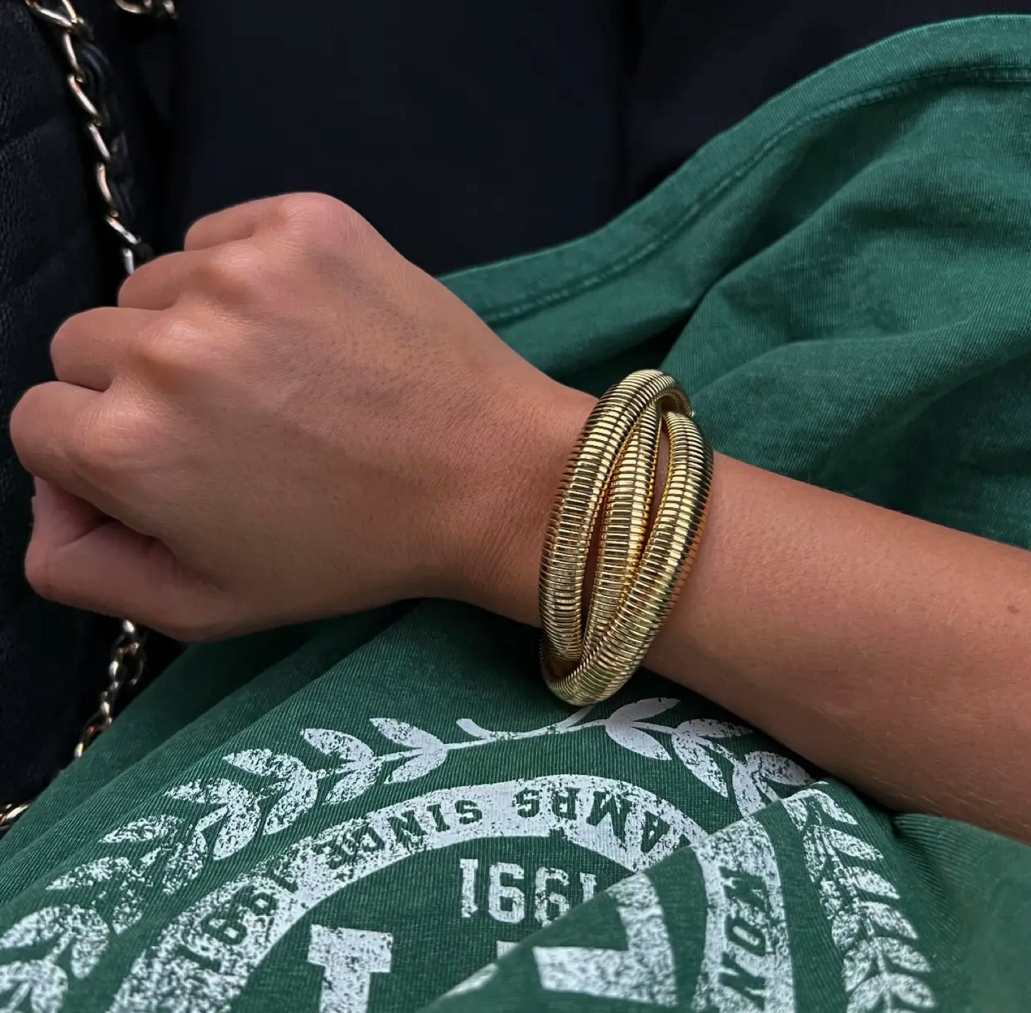 Gold Triple Emma Bracelet