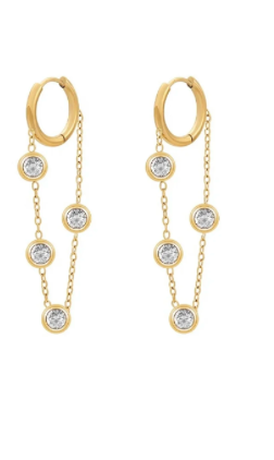The Paris Earrings Gold