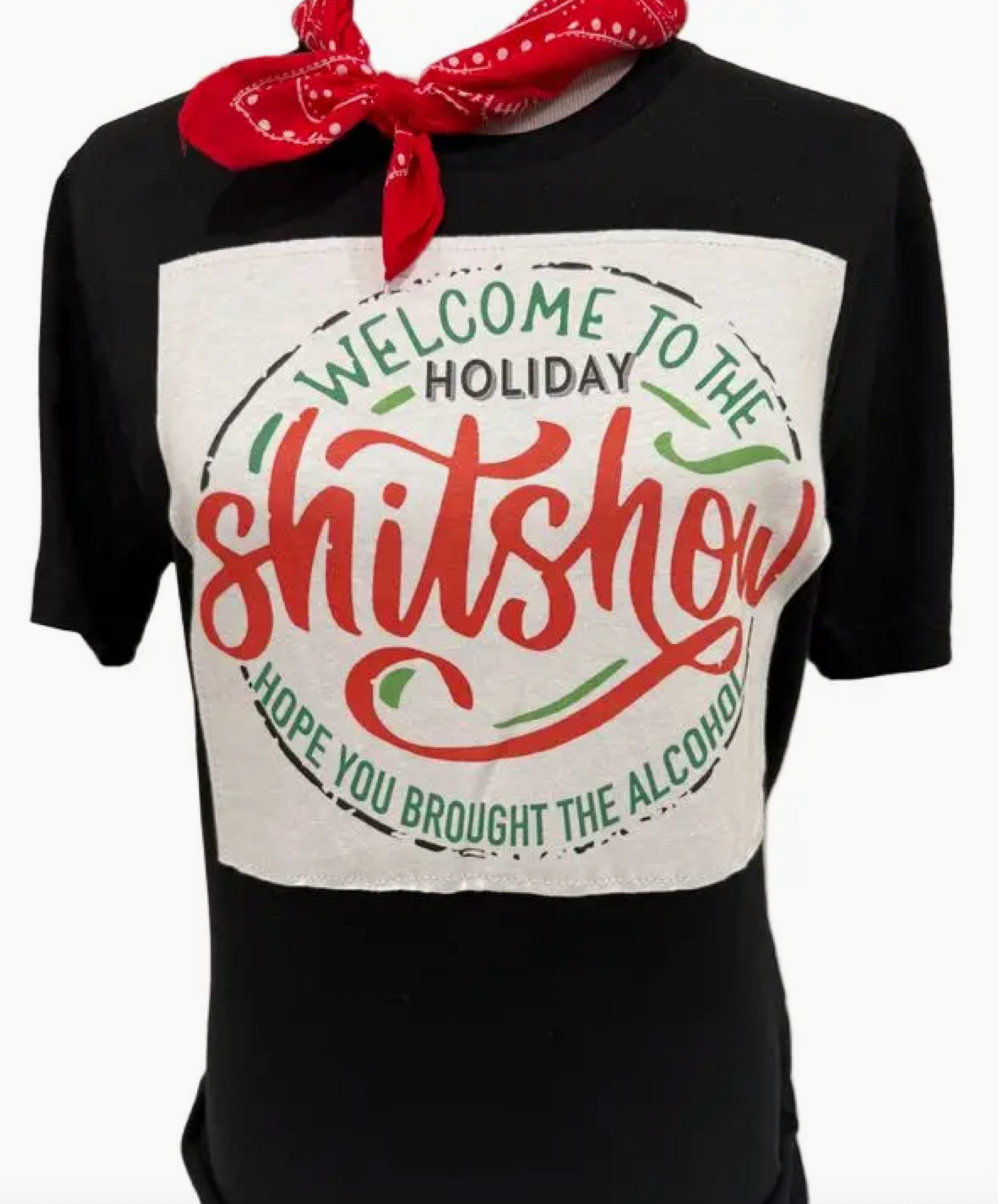 Holiday ShitShow White Patch