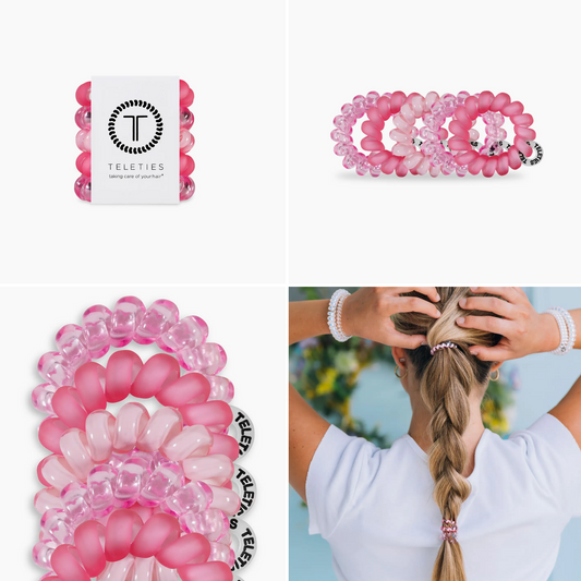 Pretty in Pink Tiny Hair Ties
