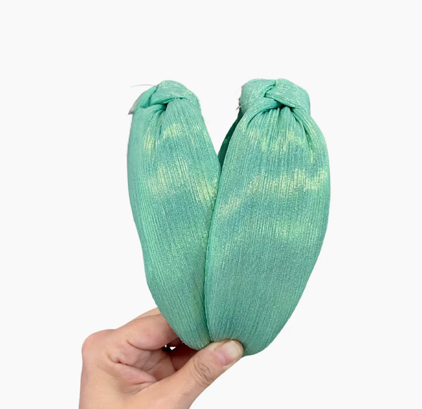 Light Green Shimmer Headband