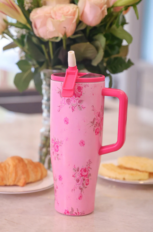 Blushing Blooms Sleek Tumbler