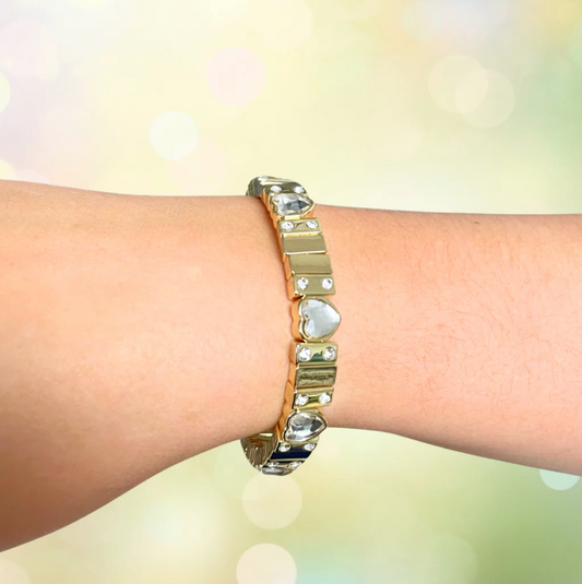 Golden Hour Bracelet - Heartbeat