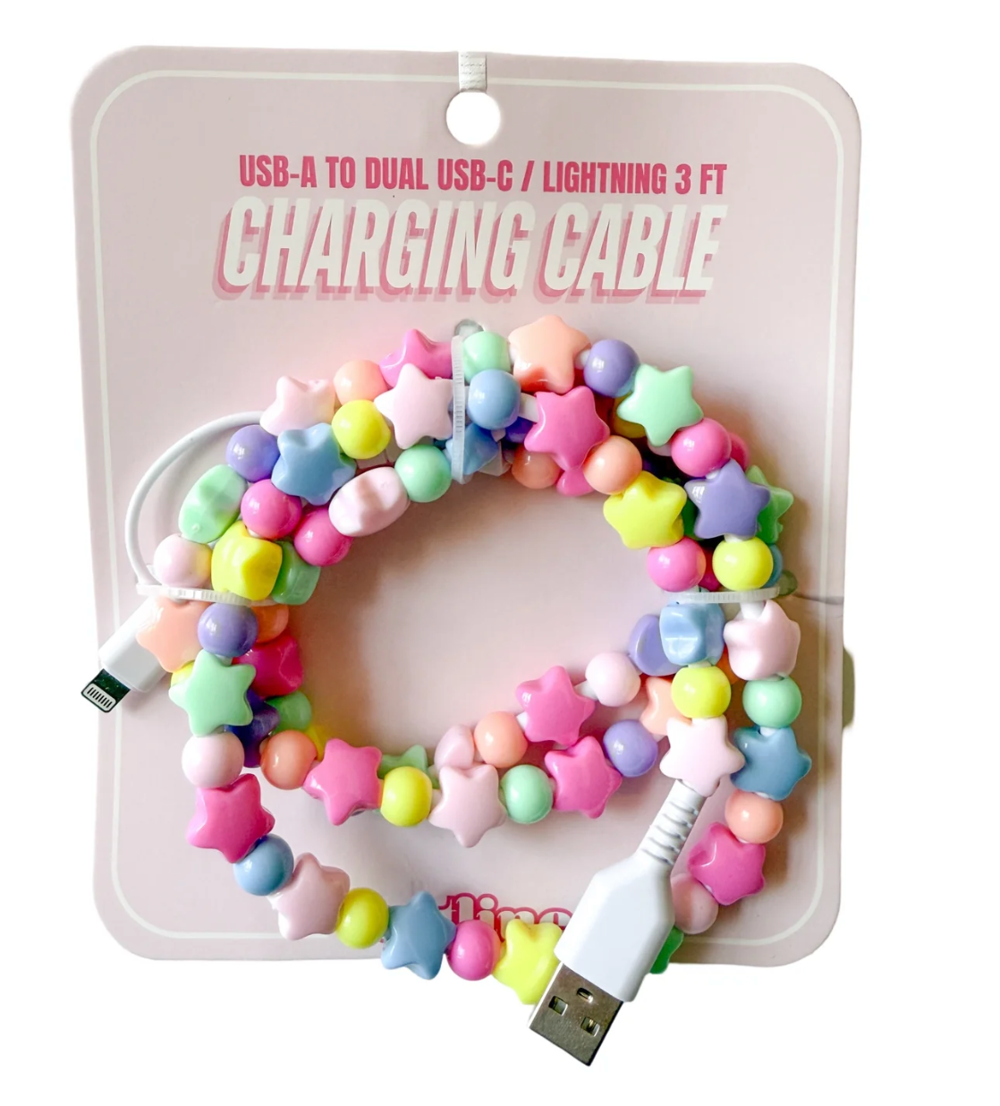 Beaded Charger Cables