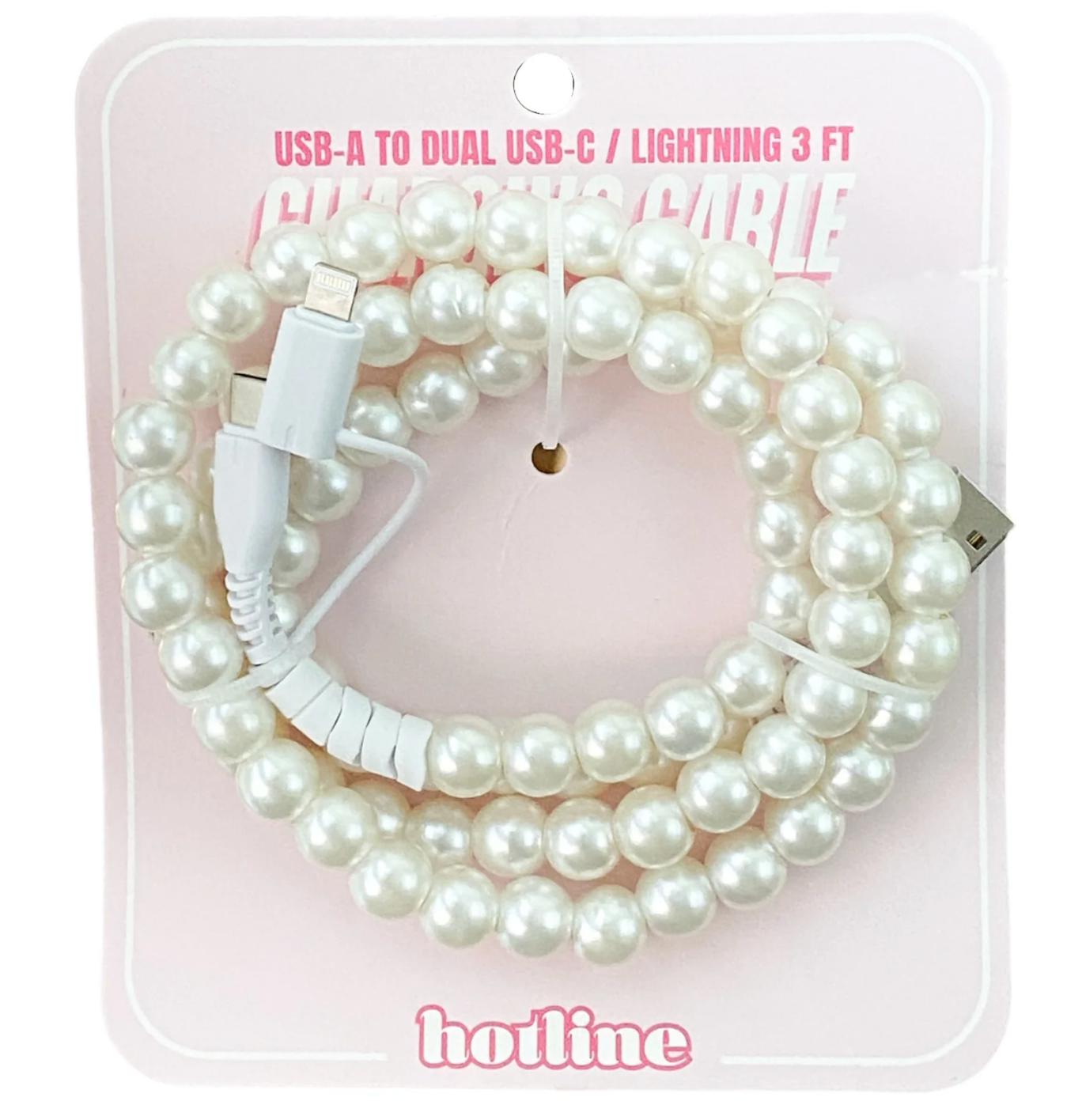 Beaded Charger Cables