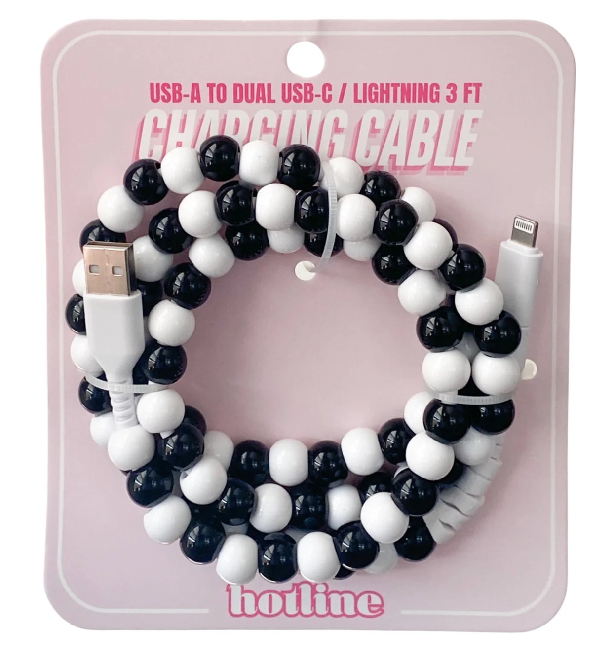 Beaded Charger Cables
