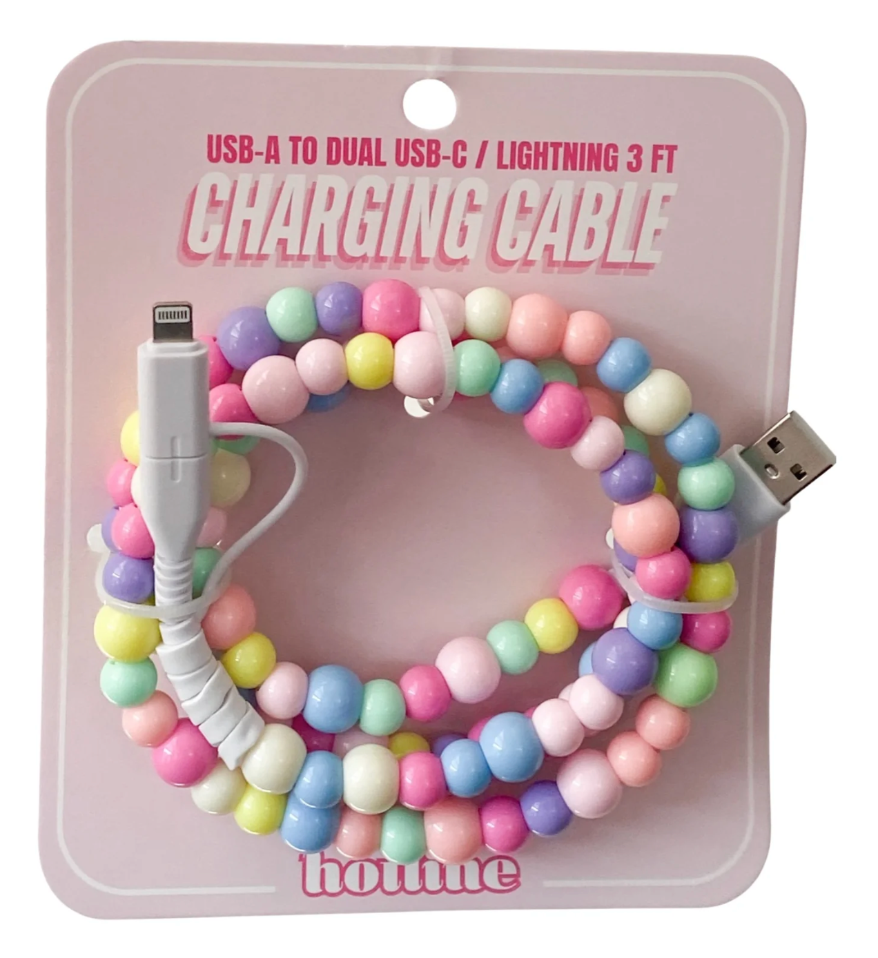 Beaded Charger Cables