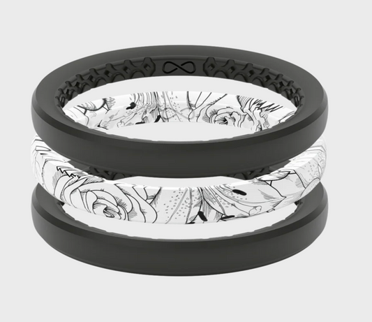 Women's Silicone Ring Stack