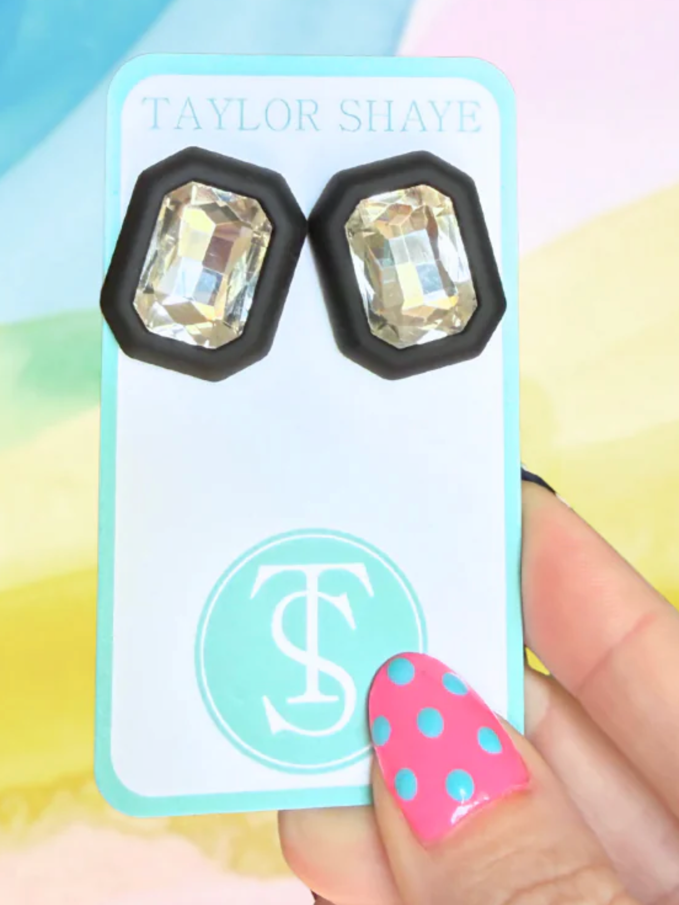 May Crystal Stud Earrings