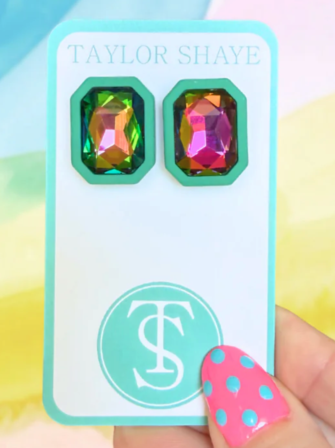 May Crystal Stud Earrings