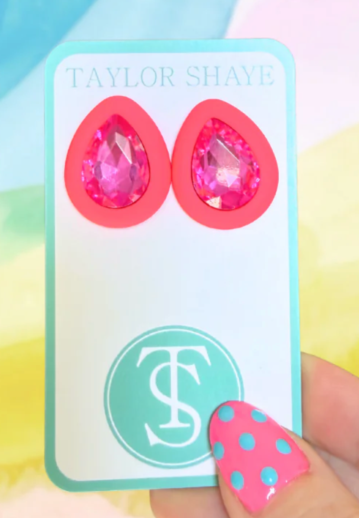 May Crystal Stud Earrings