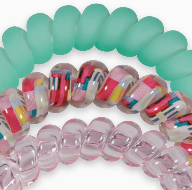 Spiral Hair Coils | Large | Spring Splash