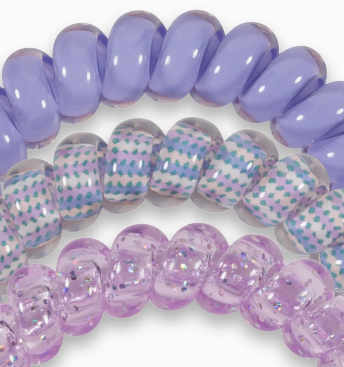 Spiral Hair Coils | Large | Lavender Mist