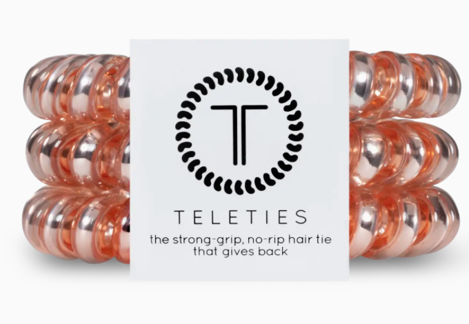Spiral Hair Coils | Large | Millenial Pink