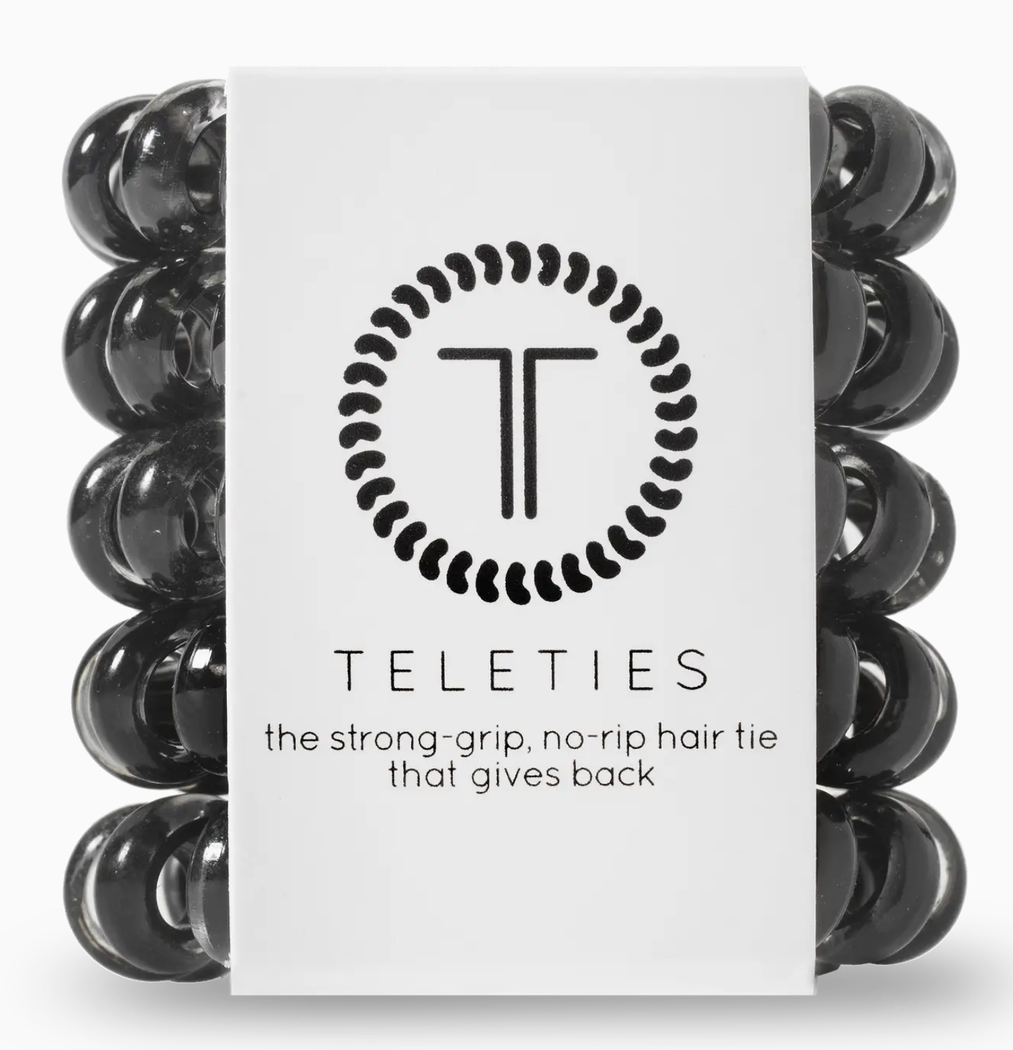 Spiral Hair Coils | Tiny | Jet Black