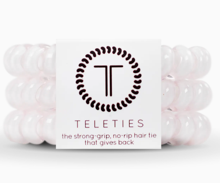 Spiral Hair Coils | Large | Rose Water Pink