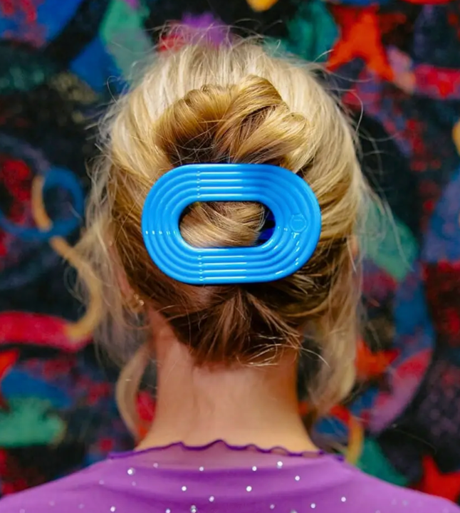 Round Flat Clip | Large | Miami Vice