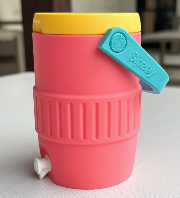 Retro Jug Cooler Can Holder - Soda Cans