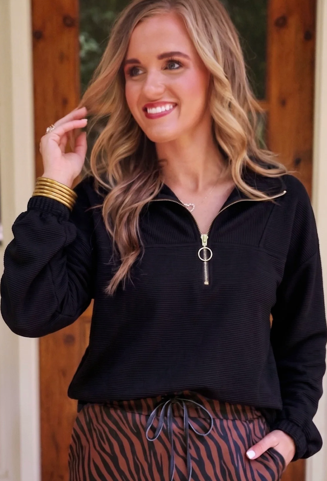 Levi Quarter Zip Pullover