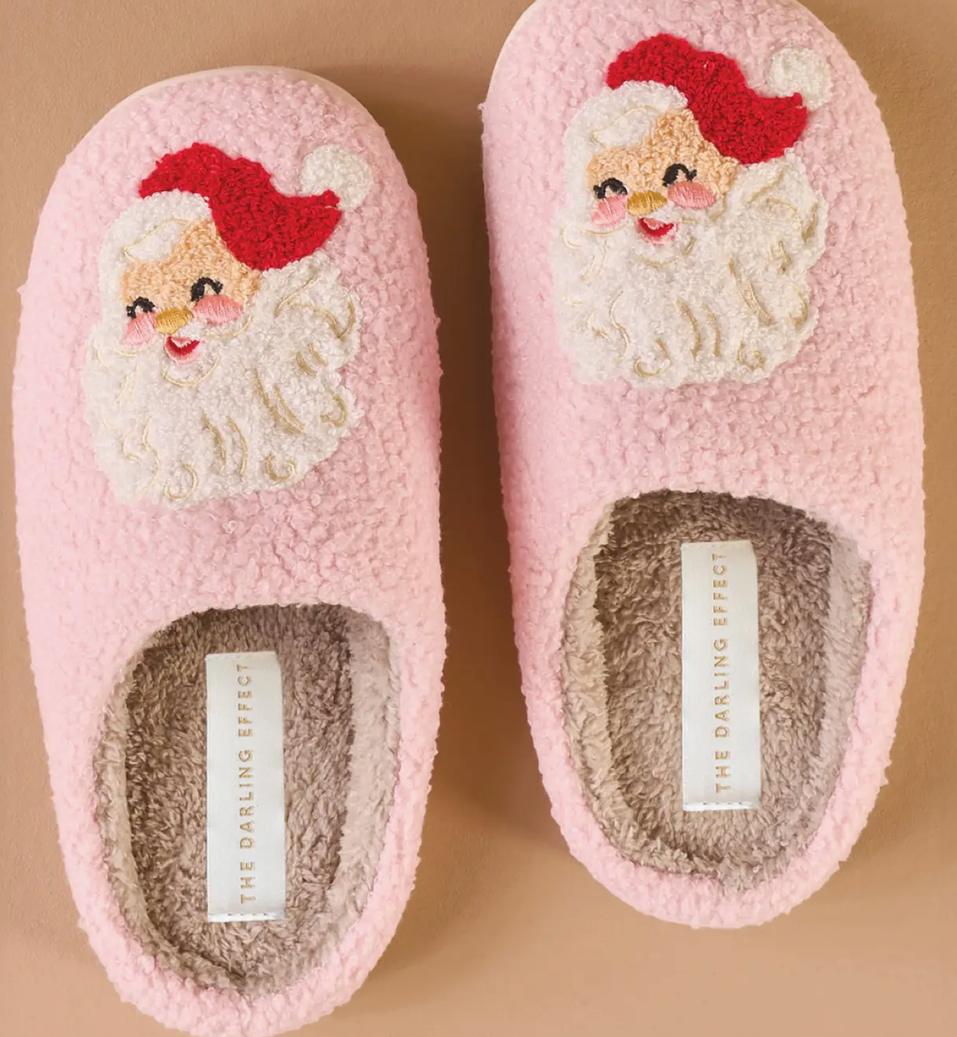 Fuzzy Slippers - Twinkling Trees