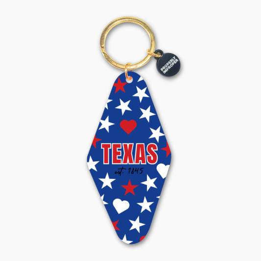 Texas - Printed Keychain