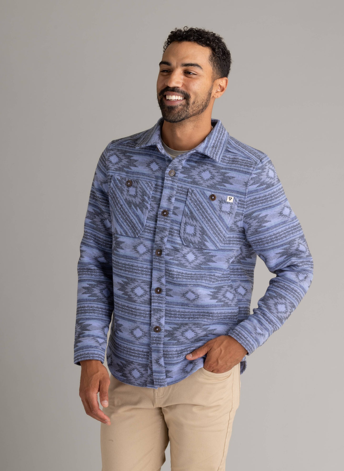 Men's Shay Faux Wool Shacket