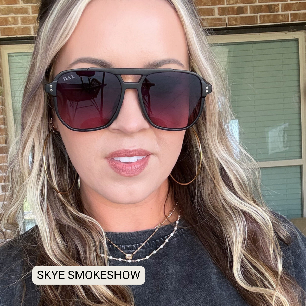 SKYE - Unisex Oversized Aviator Sunglasses