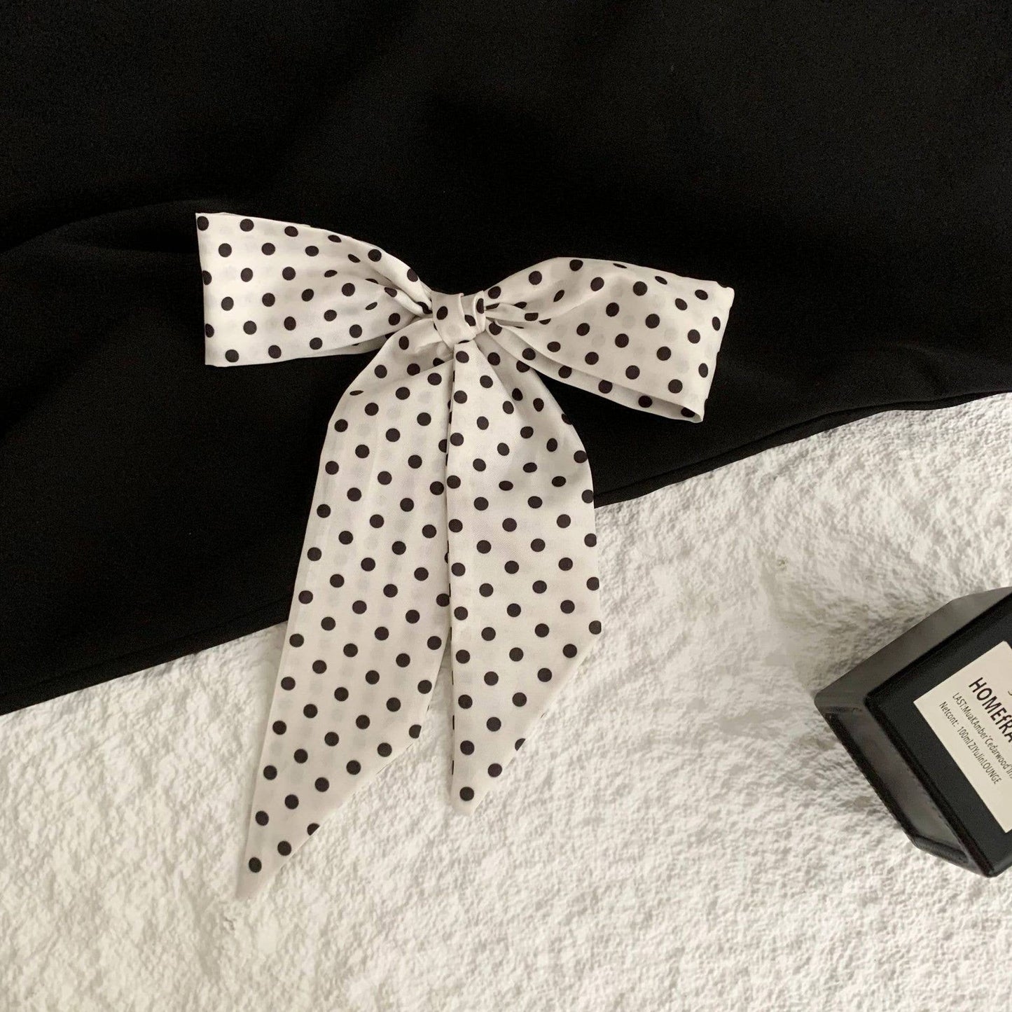 Leopard/Polka Dot Scarf –  Women's Hair Tie