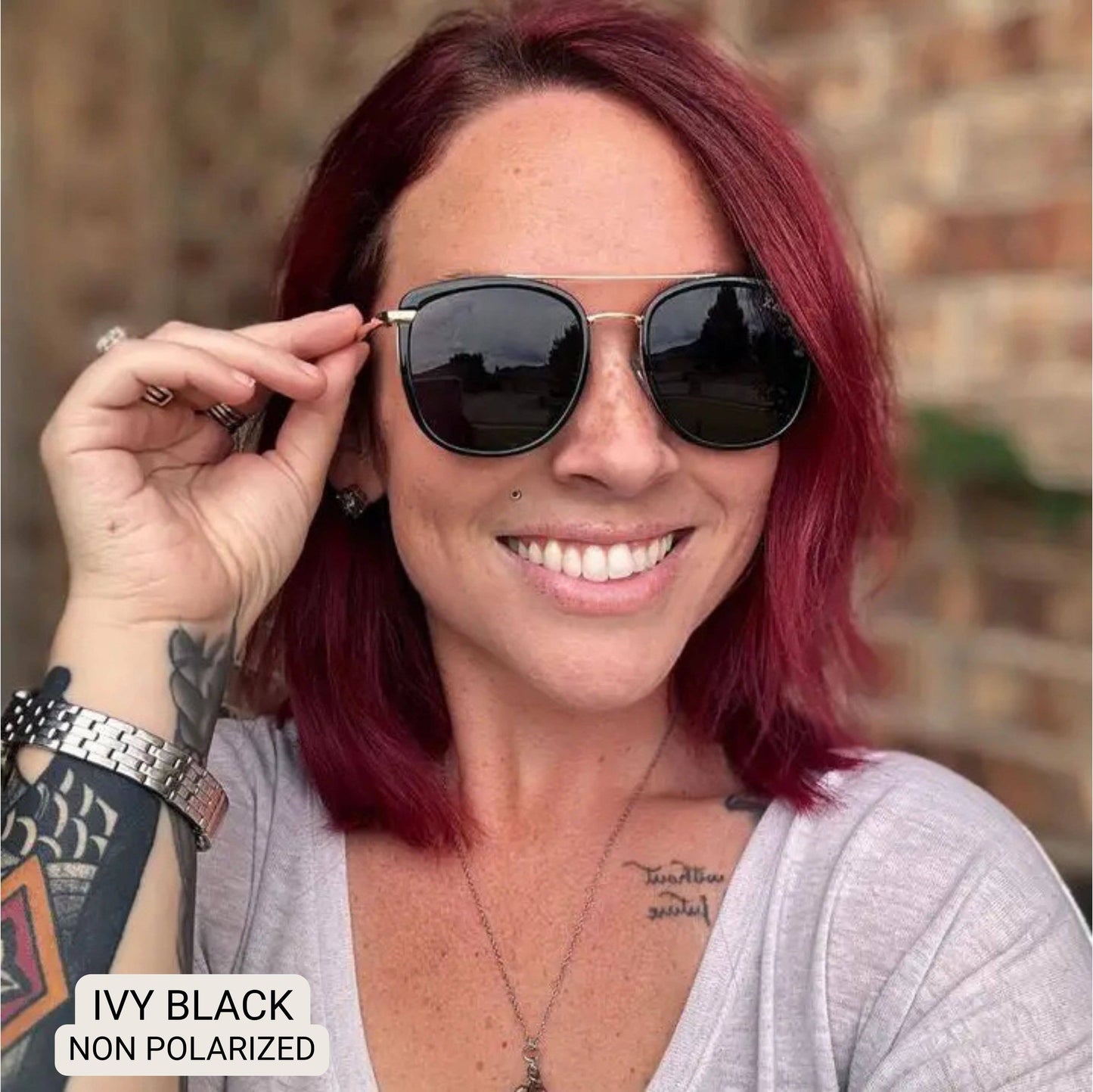 IVY - Women's Oversized Square Sunglasses