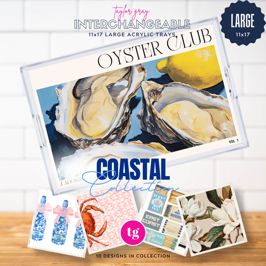 11 x 17 COASTAL Insert Set of 10