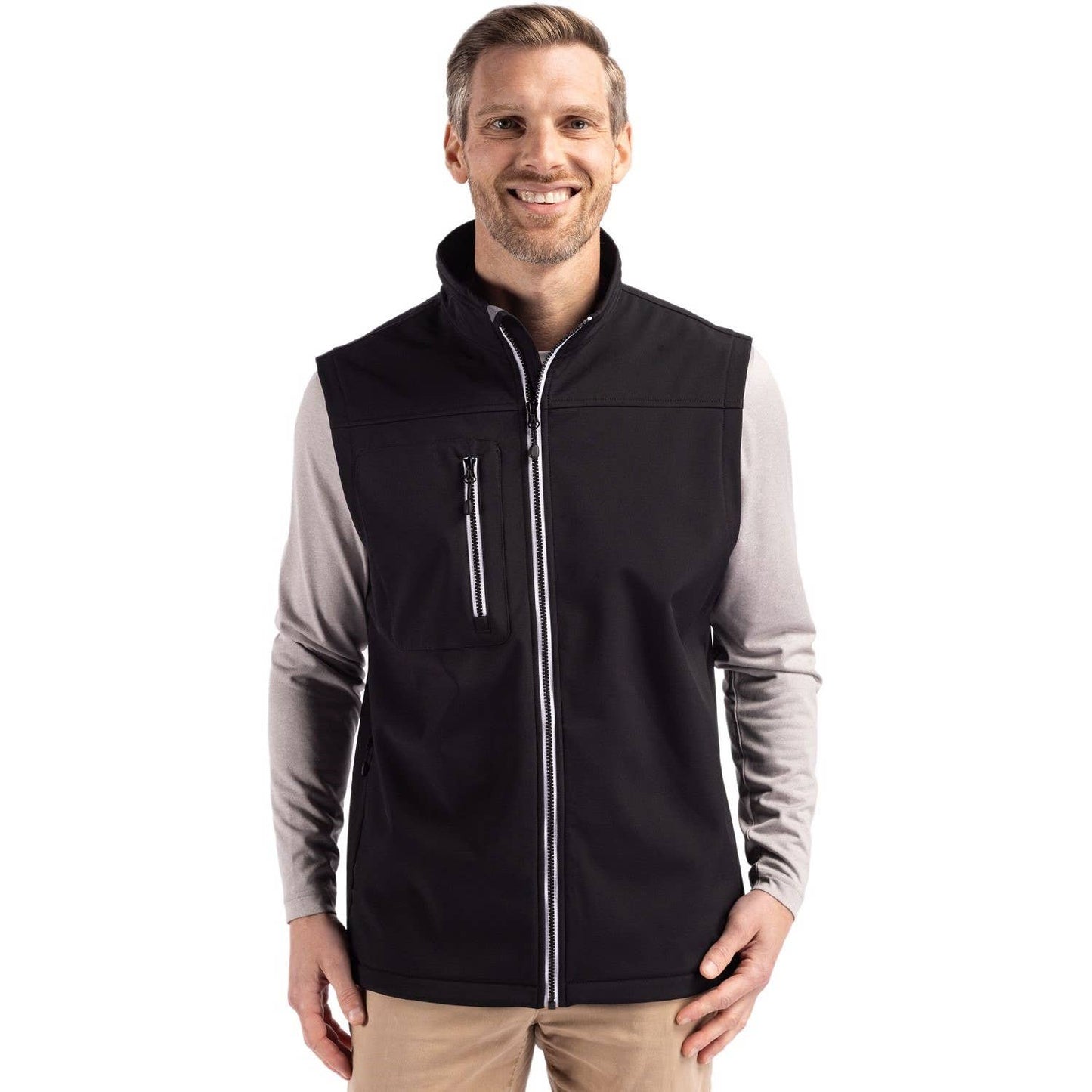 Clique Telemark Eco Stretch Full Zip Mens Vest