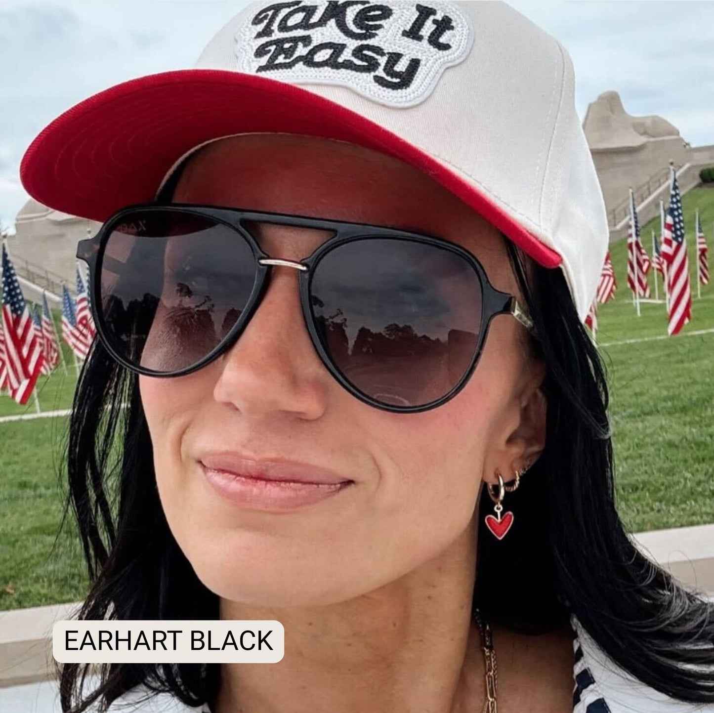 EARHART - Women's Aviator Polarized Sunglasses