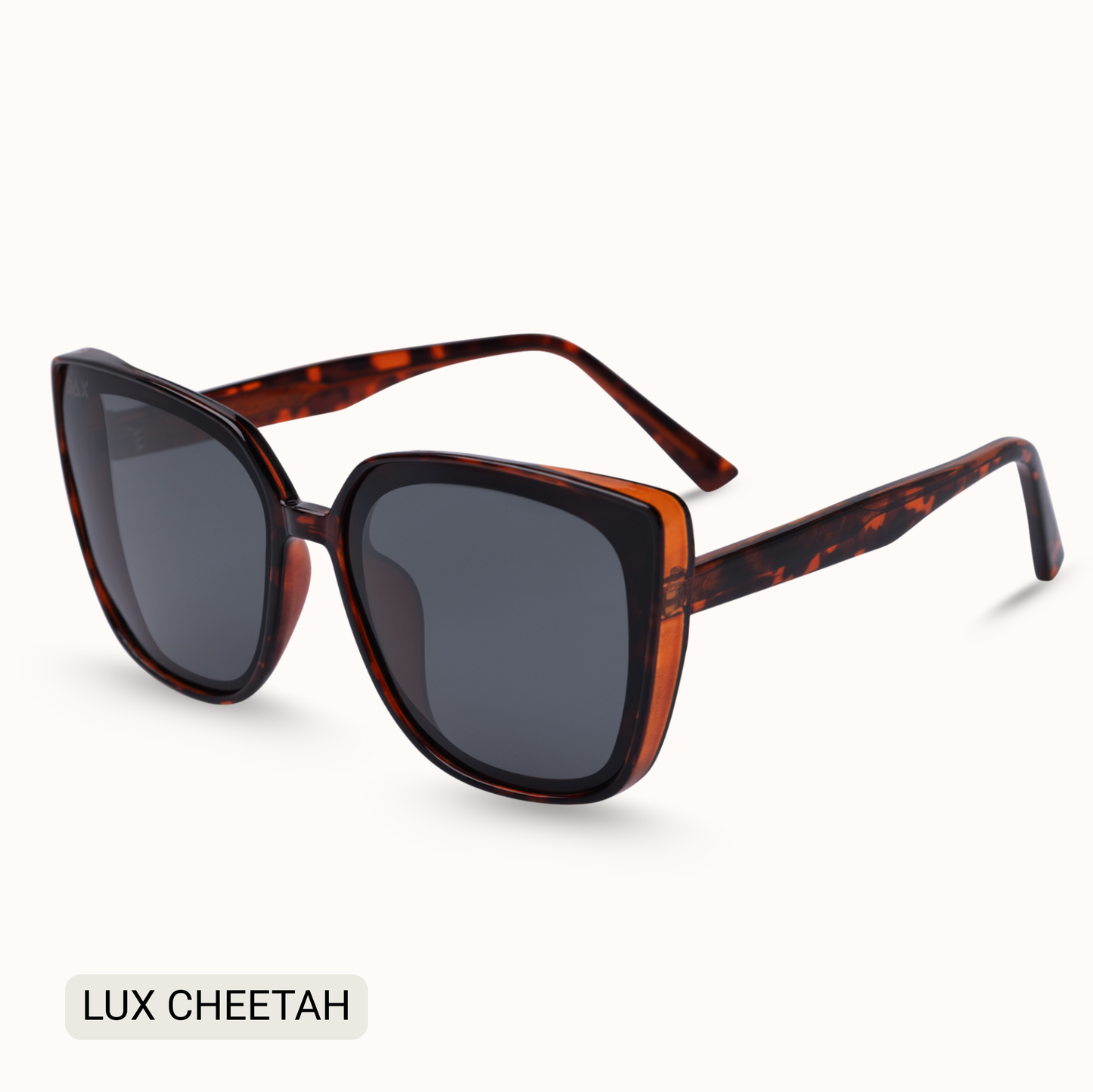 LUX - Women's Polarized Oversized Cat Eye Sunglasses