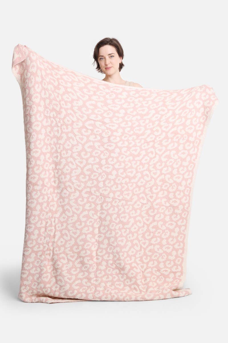 Leopard Print Luxury Soft Throw Blanket