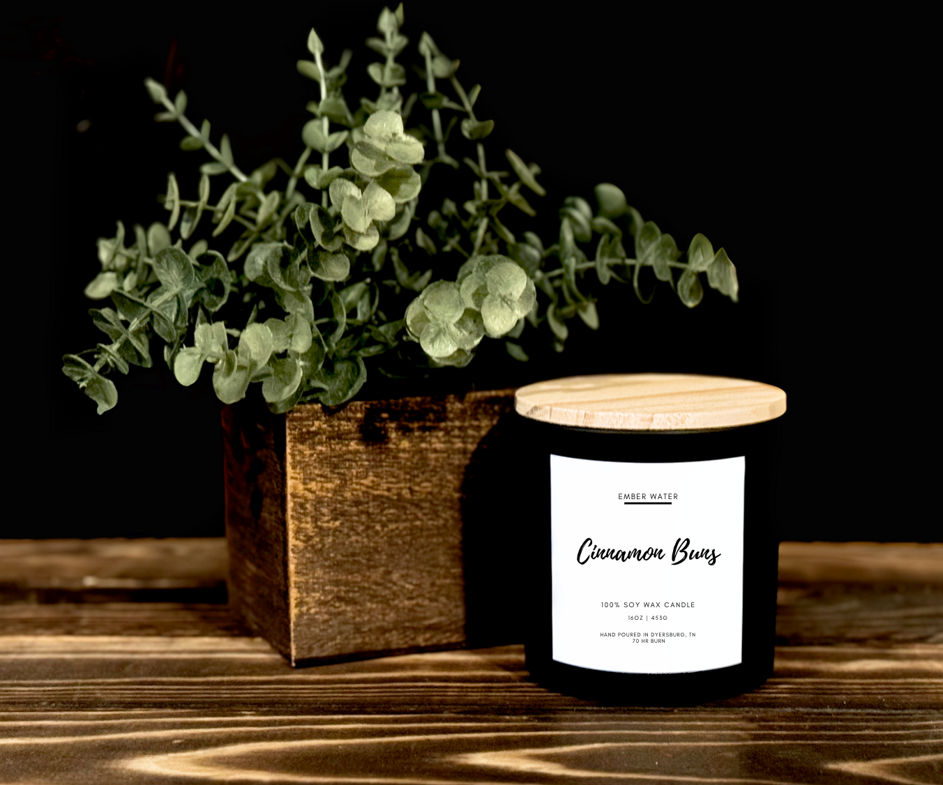 Cinnamon Buns 16 oz 100% Soy Candle