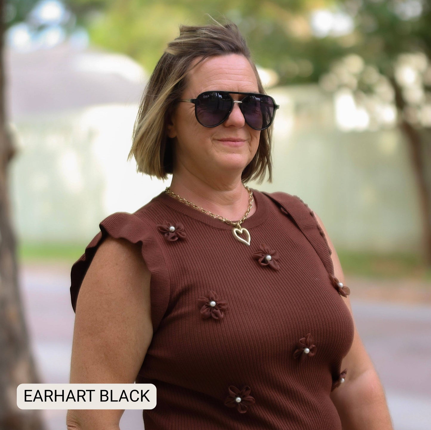 EARHART - Women's Aviator Polarized Sunglasses