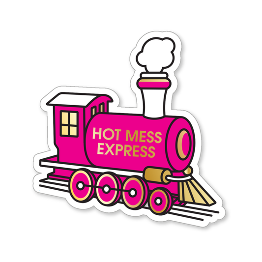 "Hot Mess Express" Sticker