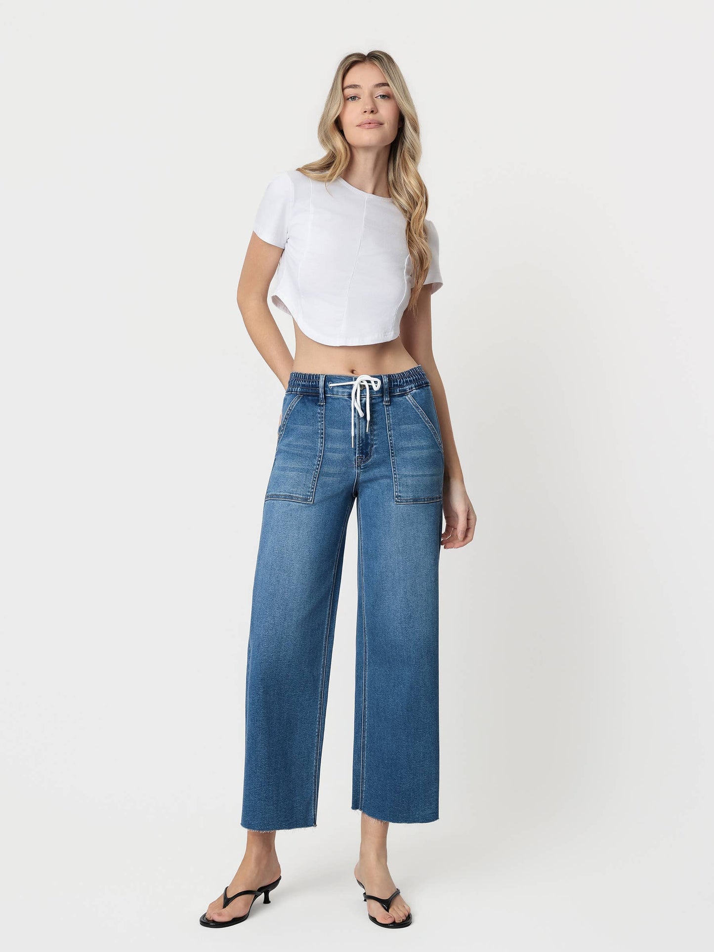 Kris Baggy Wide Leg Jeans