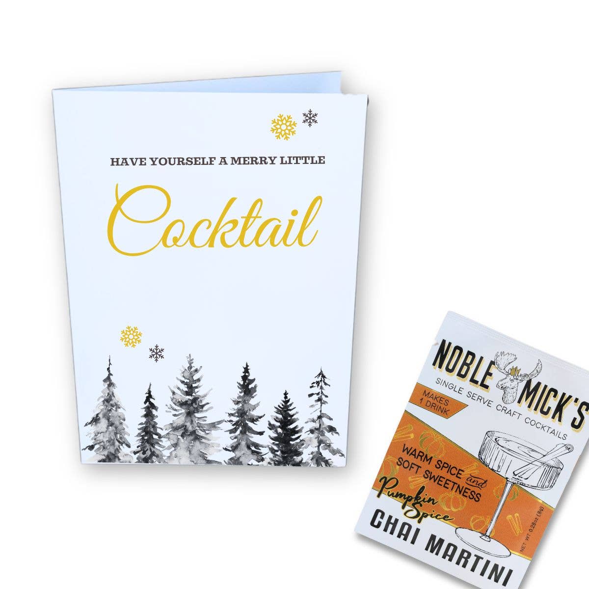 Cocktail and Cards / Merry Little Cocktails Card