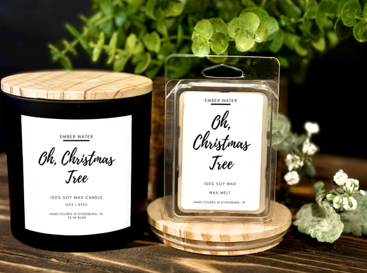 Oh, Christmas Tree 16 oz 100% Soy Candle