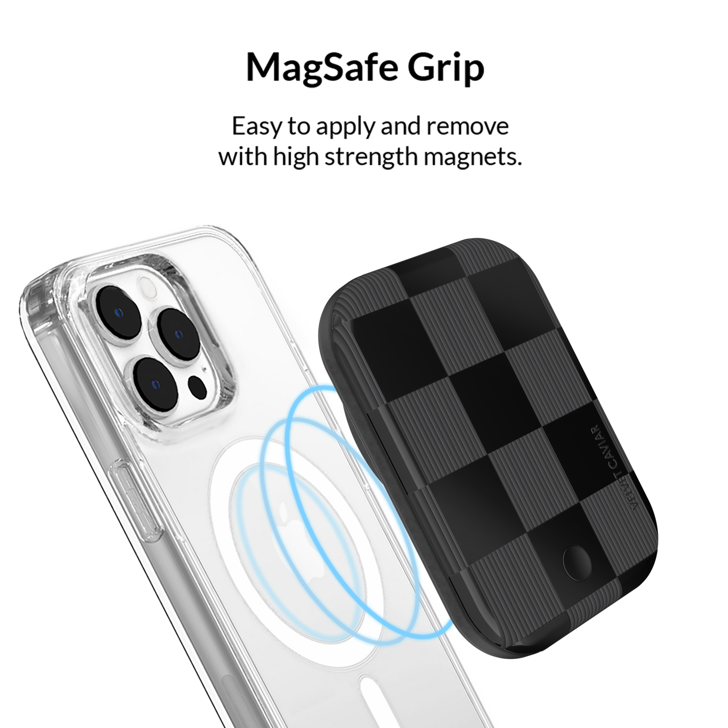 Wireless Phone Charger - Noir Vibe Checker
