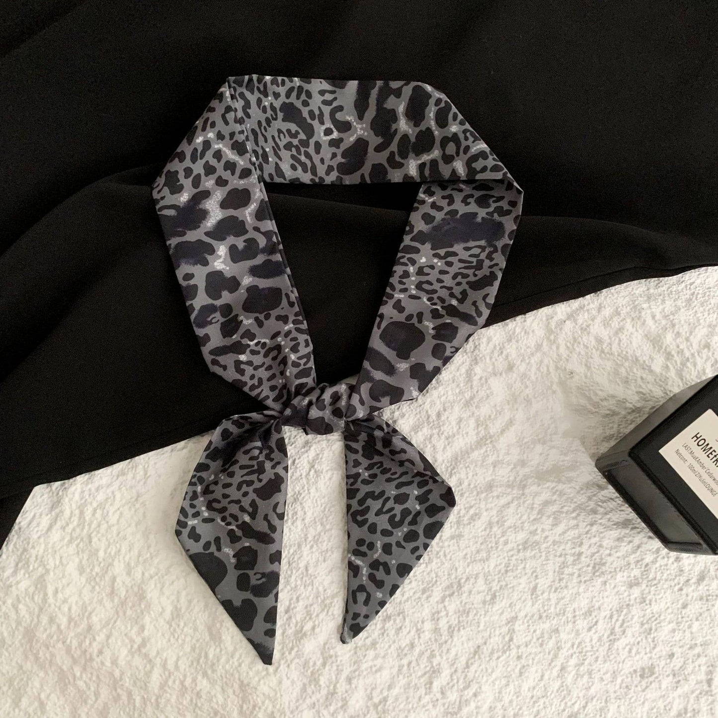 Leopard/Polka Dot Scarf –  Women's Hair Tie