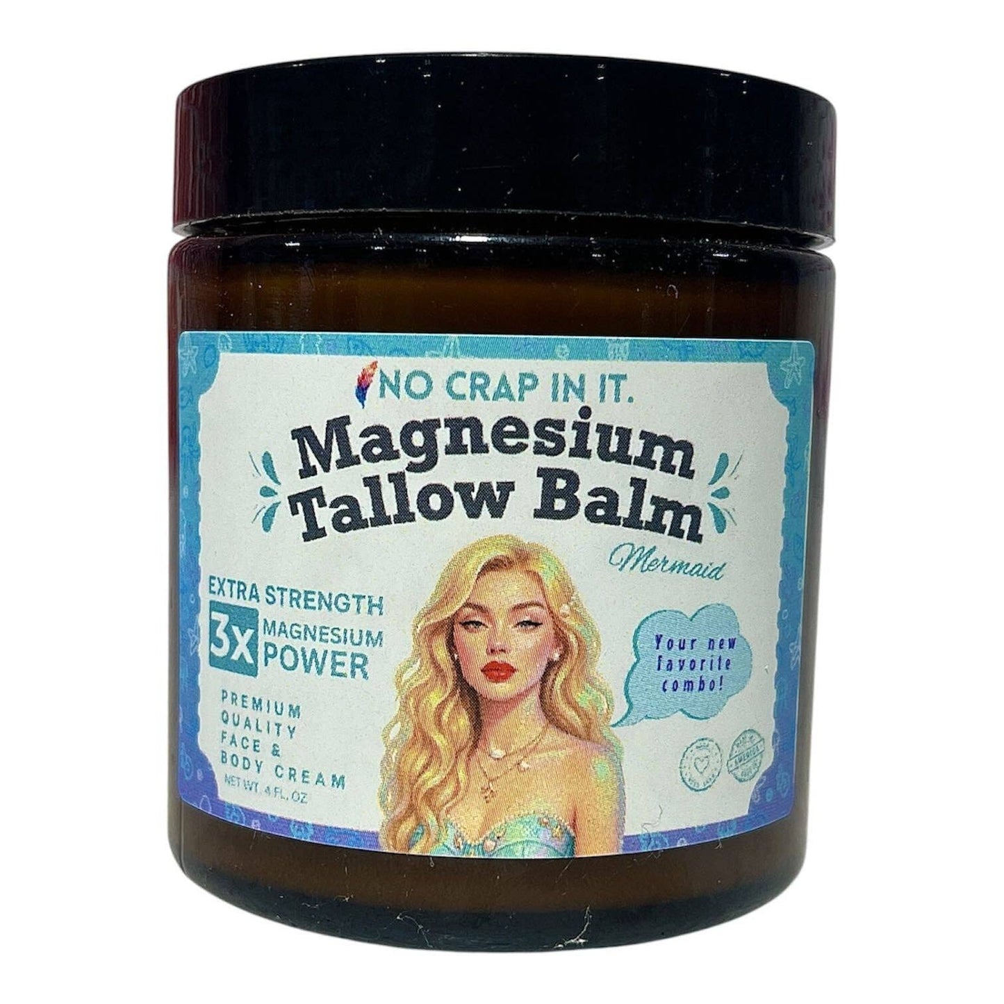 Mermaid Magnesium Tallow Balm