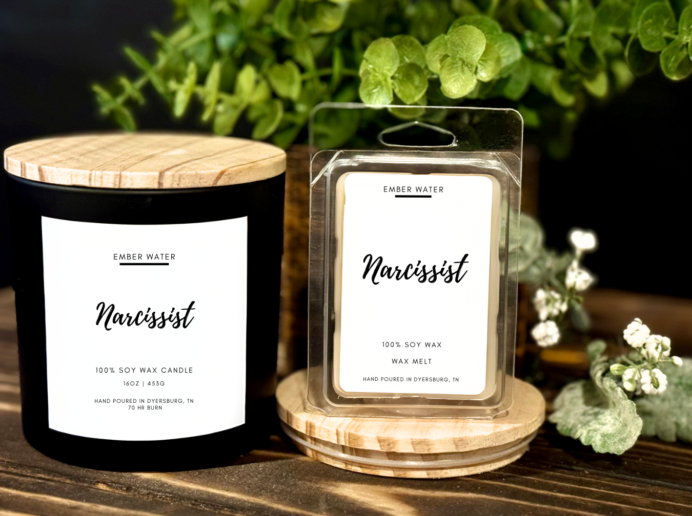 Narcissist 16 oz 100% Soy Candle