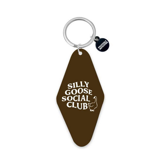 Silly Goose Social Club - Printed Keychain