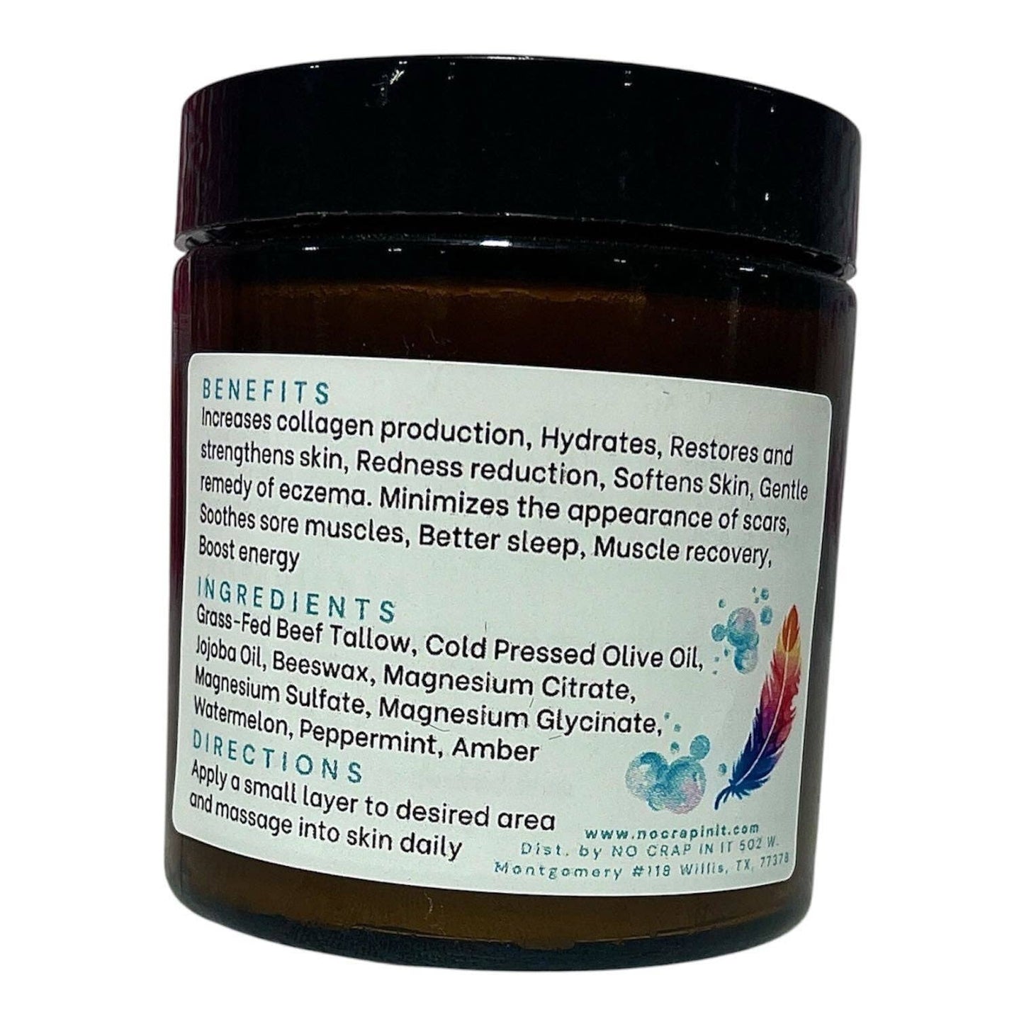 Mermaid Magnesium Tallow Balm