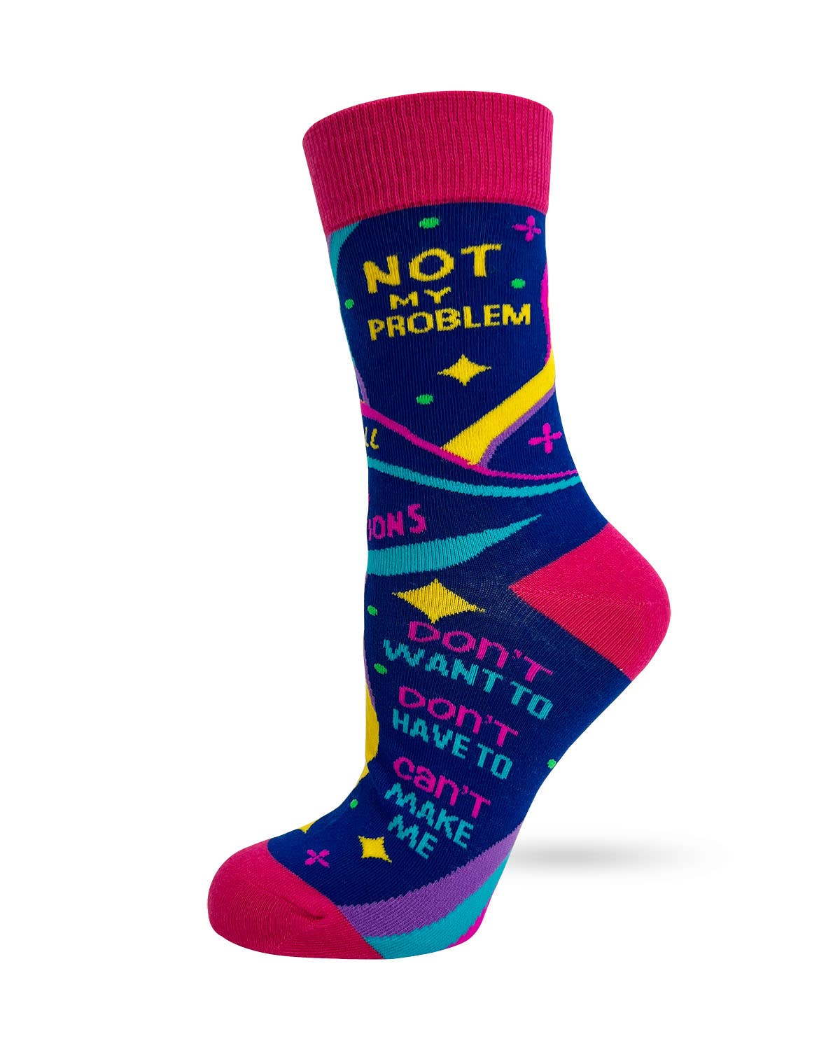 Retired Ask Someone Else Women's Novelty Crew Socks