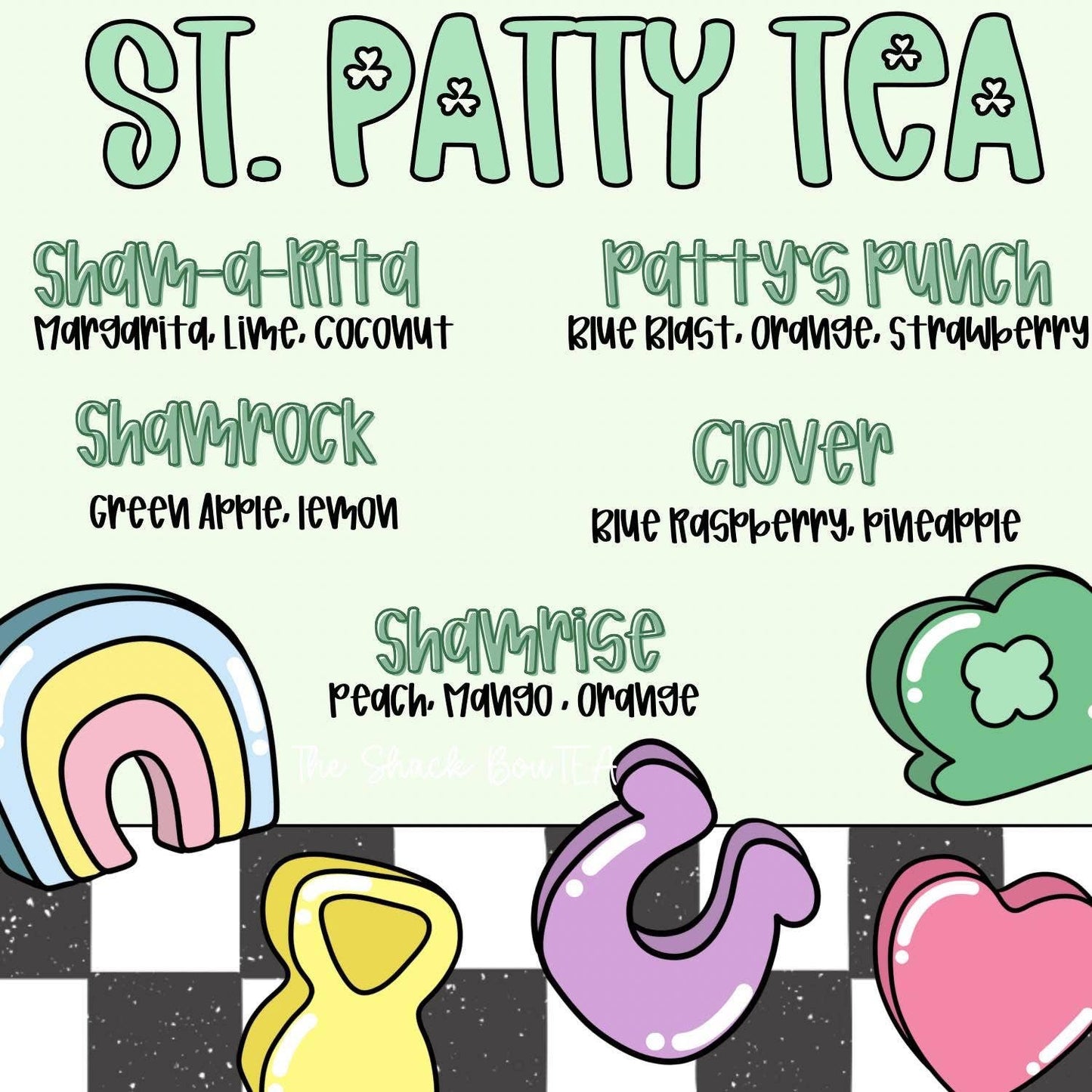 St. Patrick’s Day Menu